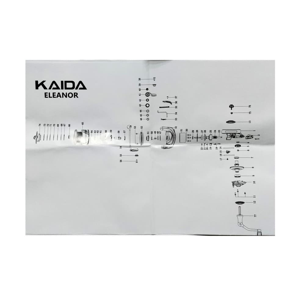 Катушка Kaida ELEANOR 4000