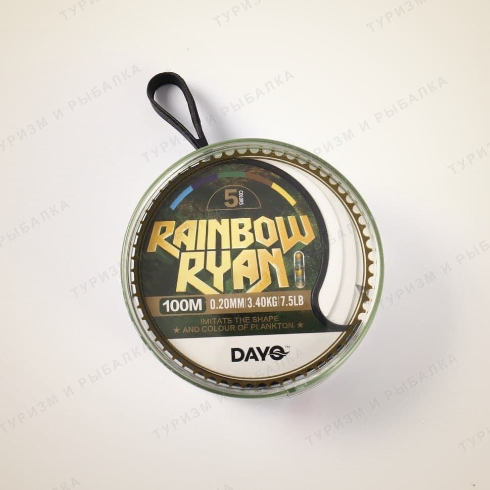 Леска DAYO RAINBOW RYAN, 0,28 мм, 100 м