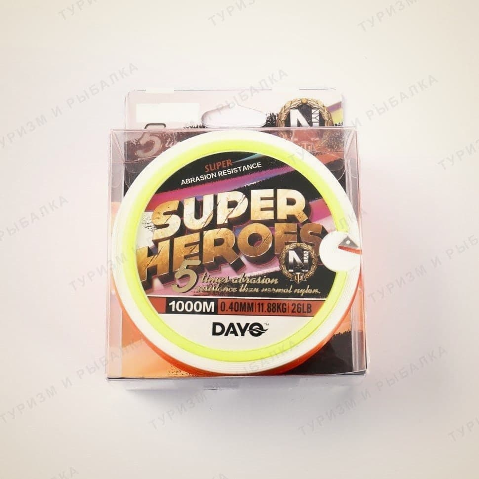 Карповая леска DAYO SUPER HEROES, 0,33 мм, 1000 м