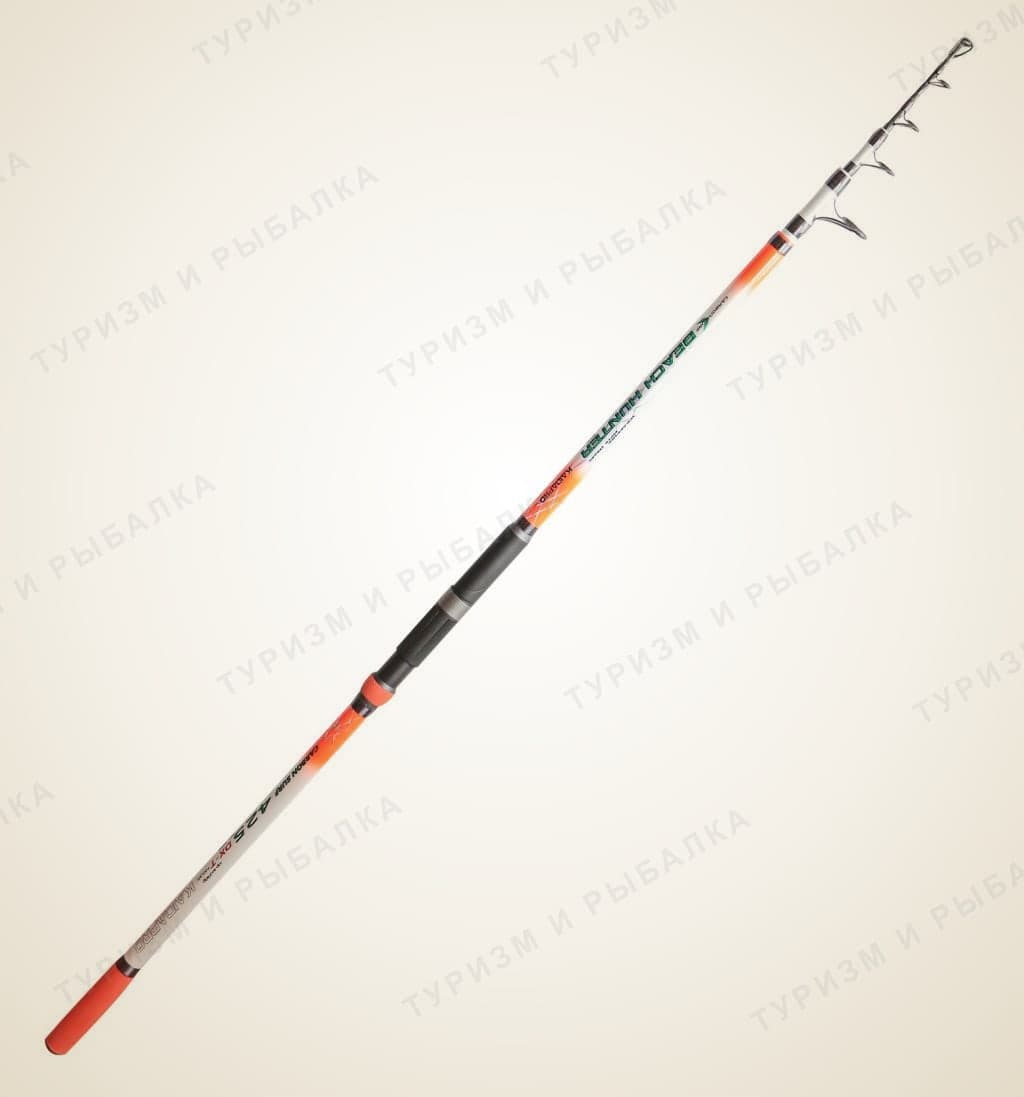 Телескопическое удилище Kaida BEACH HUNTER, тест до 250 г, 4,5 м