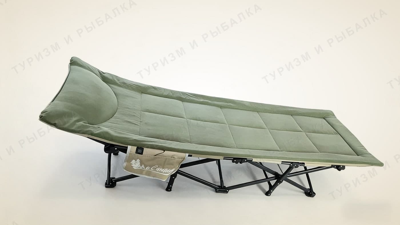 Кэмпинговая раскладушка с подогревом Mimir CF010PRO