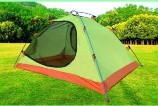 Двухместная палатка с тамбуром с алюминиевым каркасом Mimir ART6102