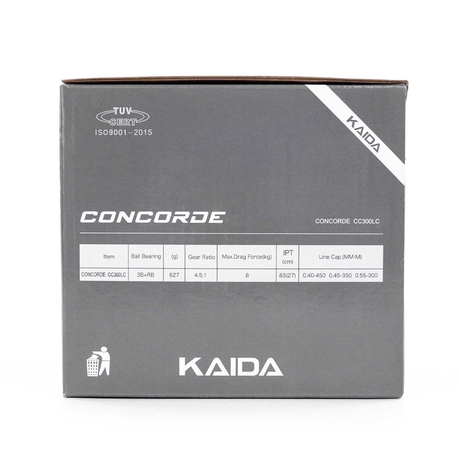 CC300LC Катушка мультипликаторная СONCORDE левая со счетчиком