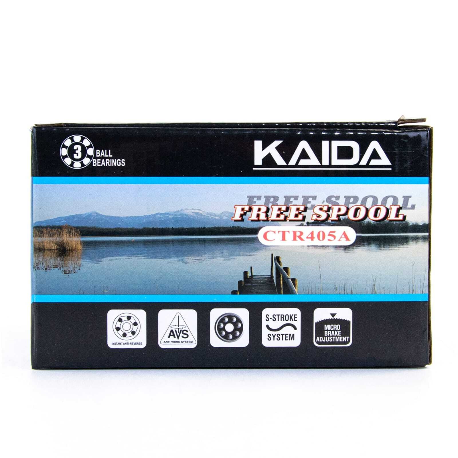 Катушка безинерционная Kaida CTR-405A-5BB с металлической шпулей