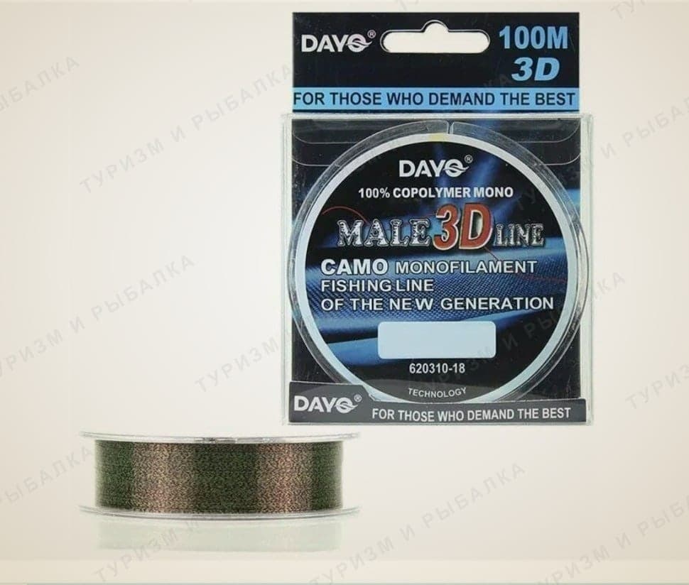 Леска DAYO MALE LINE, 0,4 мм, 100 м